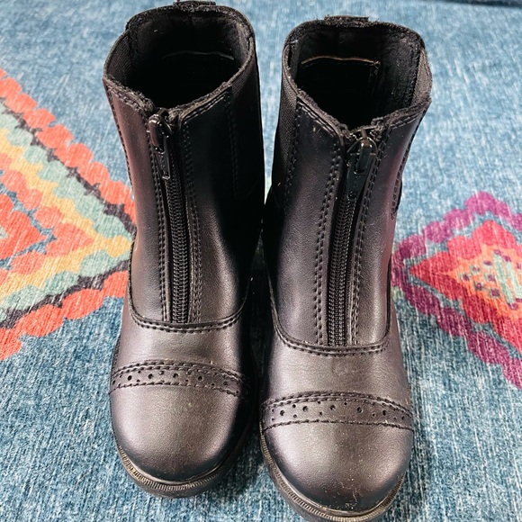 EUC Tuffrider Girls Paddock Boots Size 11 - Picture 2 of 9